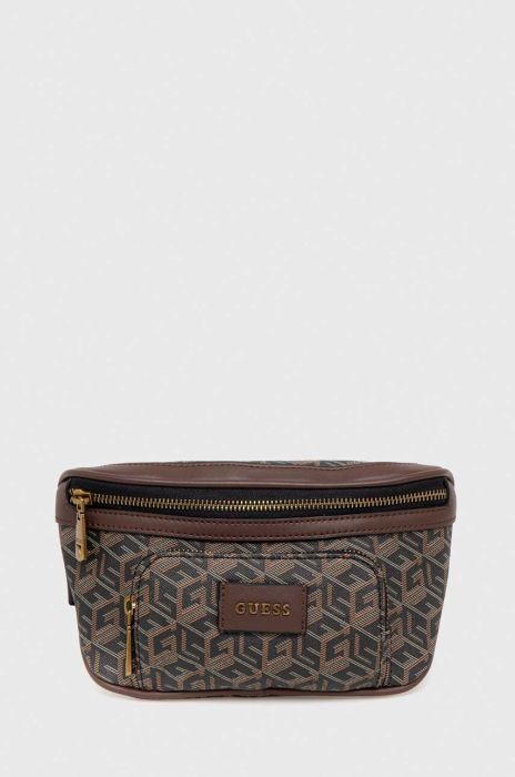 Сумка на пояс Guess колір коричневий (3163815) Сумка на пояс Guess колір коричневий (3163815)