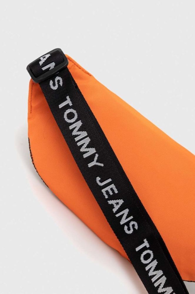Сумка на пояс Tommy Jeans колір помаранчевий фото 3