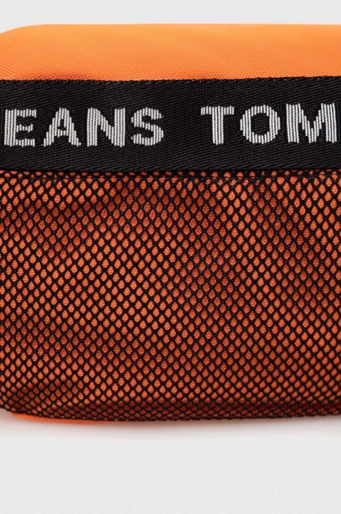 Сумка на пояс Tommy Jeans колір помаранчевий фото 4