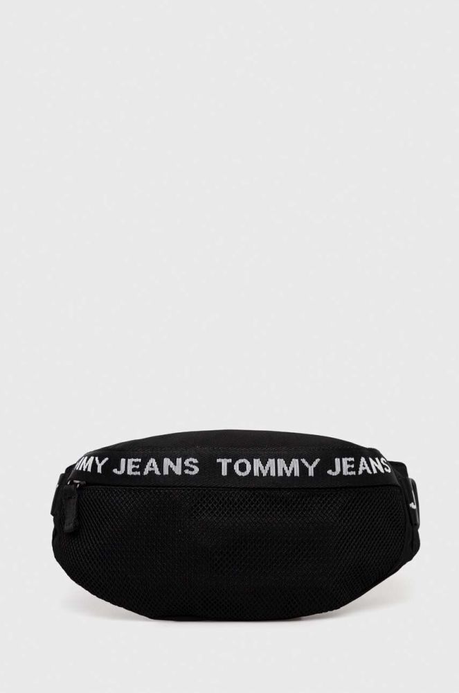 Сумка на пояс Tommy Jeans колір чорний (2980716)