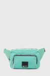 Сумка на пояс Karl Lagerfeld Jeans колір бірюзовий