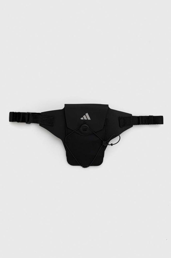 Пояс для бігу adidas Performance колір чорний (2962408)