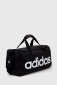 Спортивна сумка adidas Performance Essentials Linear Medium колір чорний Спортивна сумка adidas Performance Essentials Linear Medium колір чорний