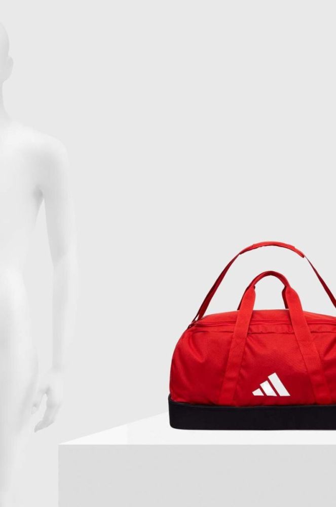 Спортивна сумка adidas Performance Tiro League Medium колір червоний фото 6