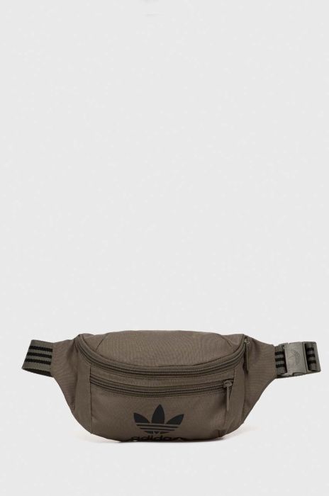 Сумка на пояс adidas Originals колір зелений