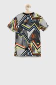 Дитяча бавовняна футболка Guess візерунок колір барвистий (2857090)