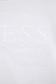 Дитяча бавовняна футболка Guess колір білий з аплікацією (2898231)