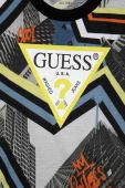 Дитяча бавовняна футболка Guess з принтом колір барвистий (2857127)