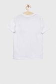 Дитяча бавовняна футболка Pepe Jeans колір білий з принтом (3075385)