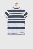 Дитяча бавовняна футболка Guess візерунок колір блакитний (3304112)