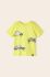 Дитяча бавовняна футболка Mayoral колір жовтий з принтом (2936645)
