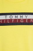 Дитяча бавовняна футболка Tommy Hilfiger колір жовтий з аплікацією (3004867)