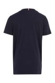 Дитяча бавовняна футболка Tommy Hilfiger колір синій з аплікацією (3145408)