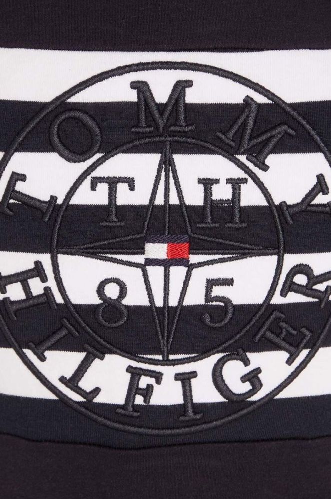 Дитяча бавовняна футболка Tommy Hilfiger колір синій з аплікацією (3145408) фото 3