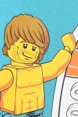 Дитяча футболка Lego з принтом колір блакитний (3095773)