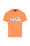 Дитяча футболка Lego колір помаранчевий з принтом