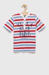 Дитяча бавовняна футболка Birba&Trybeyond колір білий візерунок (3220036)