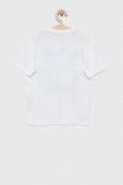 Дитяча бавовняна футболка Birba&Trybeyond колір білий з принтом (3095965)