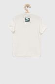 Дитяча бавовняна футболка Birba&Trybeyond колір білий з аплікацією (3096020)