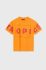 Дитяча бавовняна футболка Mayoral колір помаранчевий з принтом (3046680)