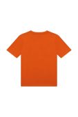 Дитяча бавовняна футболка BOSS колір помаранчевий з принтом (3072035)
