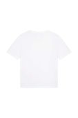 Дитяча бавовняна футболка BOSS колір білий однотонний (3072104)