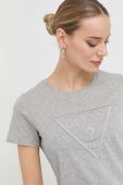 Бавовняна футболка Guess колір сірий (2842023)