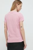 Бавовняна футболка Guess колір рожевий (2920175)