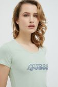 Футболка Guess жіночий колір зелений (2906580)