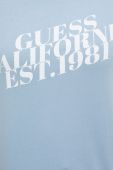Бавовняна футболка Guess колір блакитний (2906607)