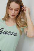 Футболка Guess жіночий колір зелений (2897111)
