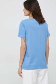 Бавовняна футболка Tommy Hilfiger колір блакитний (2885942)