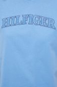 Бавовняна футболка Tommy Hilfiger колір блакитний (2885942)