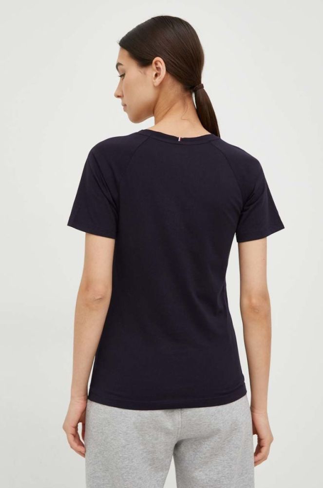 Бавовняна футболка Tommy Hilfiger колір синій (2837443) фото 3