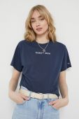 Бавовняна футболка Tommy Jeans колір синій (3142312)