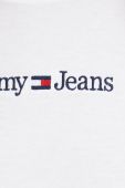Бавовняна футболка Tommy Jeans колір білий (2887670)