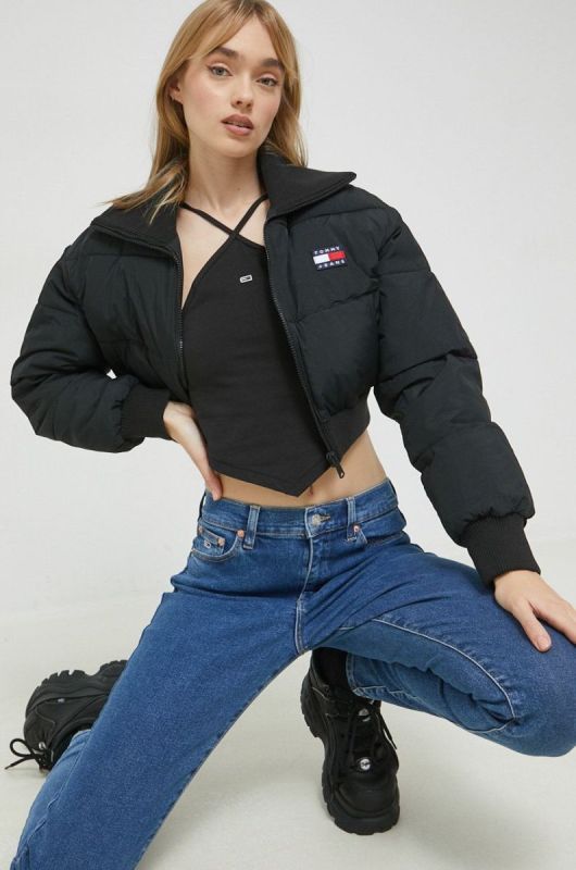 Топ Tommy Jeans жіночий колір чорний (2862864) фото 2