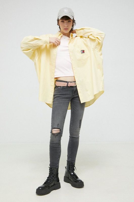 Футболка Tommy Jeans жіночий колір рожевий (2982945) фото 2