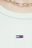 Футболка Tommy Jeans жіночий колір зелений (2985804)