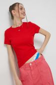 Футболка Tommy Jeans жіночий колір червоний (2982939)