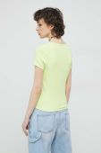 Футболка Tommy Jeans жіночий колір жовтий