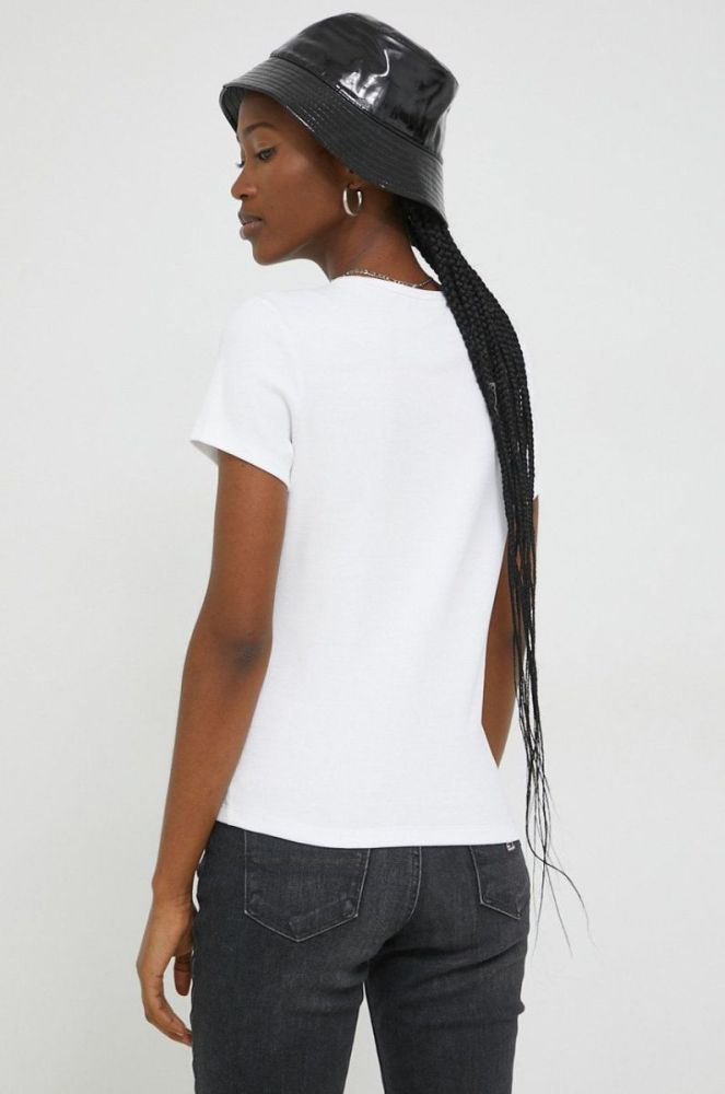 Футболка Tommy Jeans жіночий колір білий (2835162) фото 3