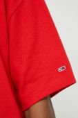 Бавовняна футболка Tommy Jeans колір червоний (2857147)
