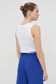 Бавовняний топ Karl Lagerfeld Jeans колір білий (2924705)