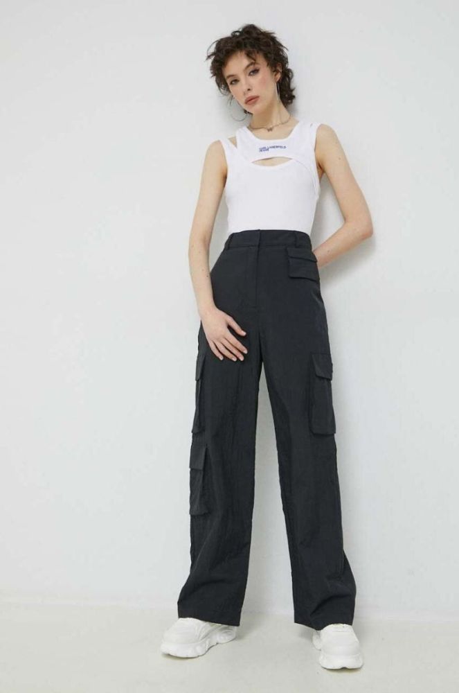Топ Karl Lagerfeld Jeans жіночий колір білий (3079082) фото 2