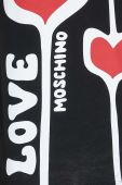 Бавовняна футболка Love Moschino колір чорний (3023608)