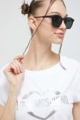 Футболка Love Moschino жіночий колір білий (3023618)