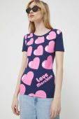 Футболка Love Moschino жіночий колір синій (3153624)