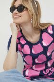 Футболка Love Moschino жіночий колір синій (3153624)