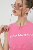 Топ Love Moschino жіночий колір рожевий